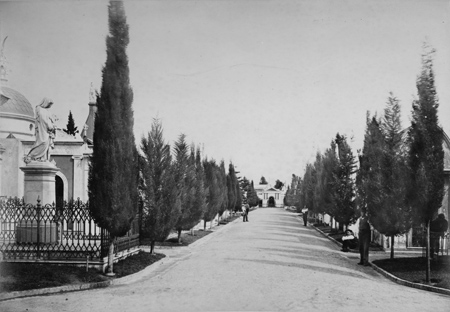 Recoleta Cemetery, Buenos Aires, Mejoras en la Capital de la República Argentina 1880-85, Foto-Lito, E. Halitzki