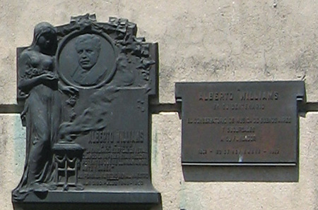 Buenos Aires, Recoleta Cemetery, Alcorta, Alberto Williams