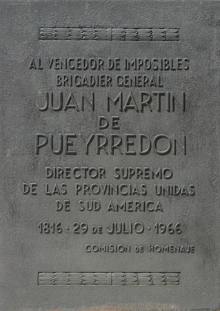 Buenos Aires, Recoleta Cemetery, Juan Martín Pueyrredón