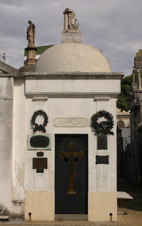 Buenos Aires, Recoleta Cemetery, General Hilario Lagos