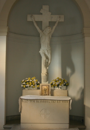 Buenos Aires, Recoleta Cemetery, entrada, capilla, Giulio Monteverde