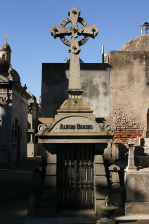 Recoleta Cemetery, Álvaro Barros
