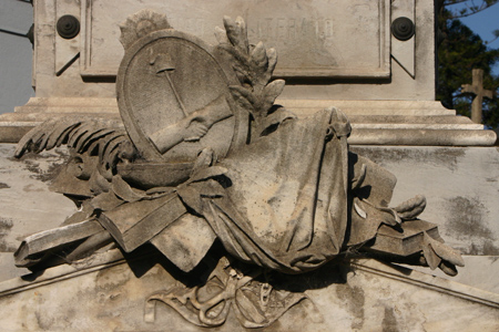 Recoleta Cemetery, Buenos Aires, Juan Bautista Alberdi