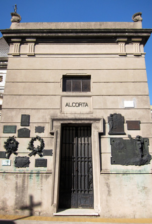 Buenos Aires, Recoleta Cemetery, Alcorta