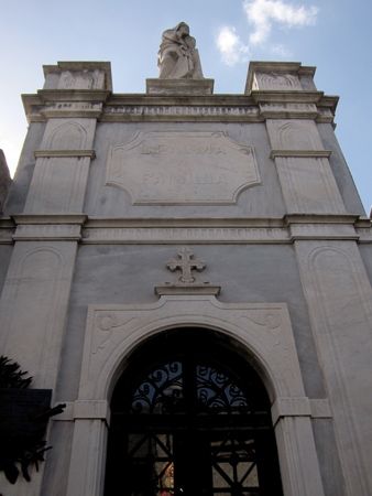 Recoleta Cemetery, Buenos Aires, Palma, Ángel della Valle