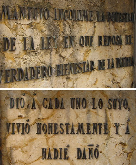 Recoleta Cemetery, Buenos Aires, Virgilio Tedín