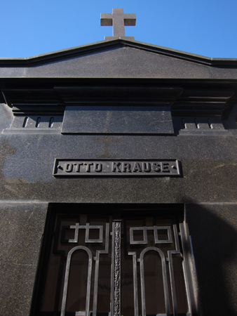 Recoleta Cemetery, Buenos Aires, Otto Krause