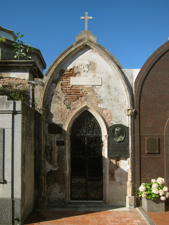 Recoleta Cemetery, Buenos Aires, Miguel Cané