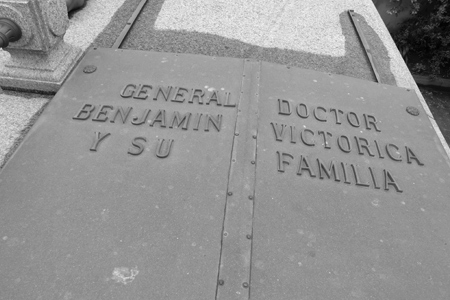 Recoleta Cemetery, Buenos Aires, Benjamín Victorica