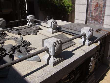 Recoleta Cemetery, Buenos Aires, Benjamín Victorica