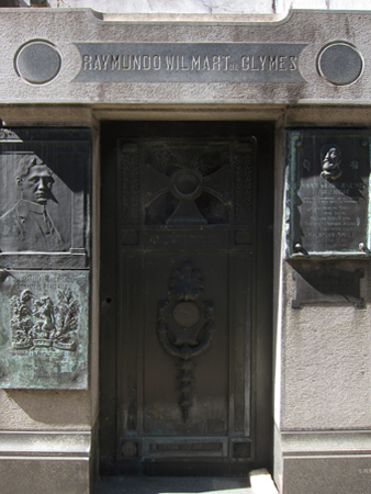 Recoleta Cemetery, Buenos Aires, Raimundo Wilmart de Glymes de Hollebecque