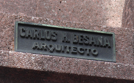 Buenos Aires, Recoleta Cemetery, Arbigorria, Carlos H. Besana