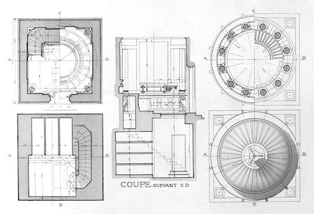 Familia Leloir, architectural diagrams