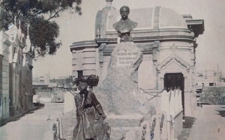 Pedro Benoit, Recoleta Cemetery