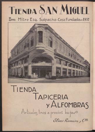 Buenos Aires, Recoleta Cemetery, Elías Romero, Tienda San Miguel