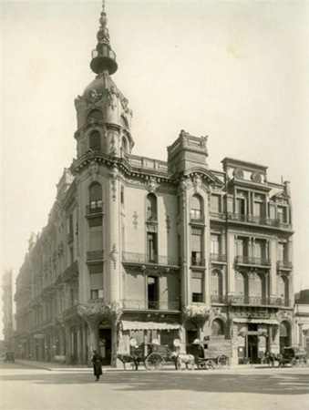 Buenos Aires, Plaza Lavalle, Palacio Costaguta, Alfred Massüe, Art Nouveau