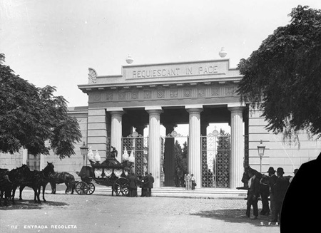 Recoleta Cemetery, Buenos Aires, Recoleta, AGN, Archivo General de la Nación, 1890
