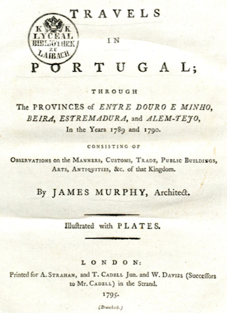 James Murphy, 1795, Évora, Portugal, Capela dos Ossos, bone chapel